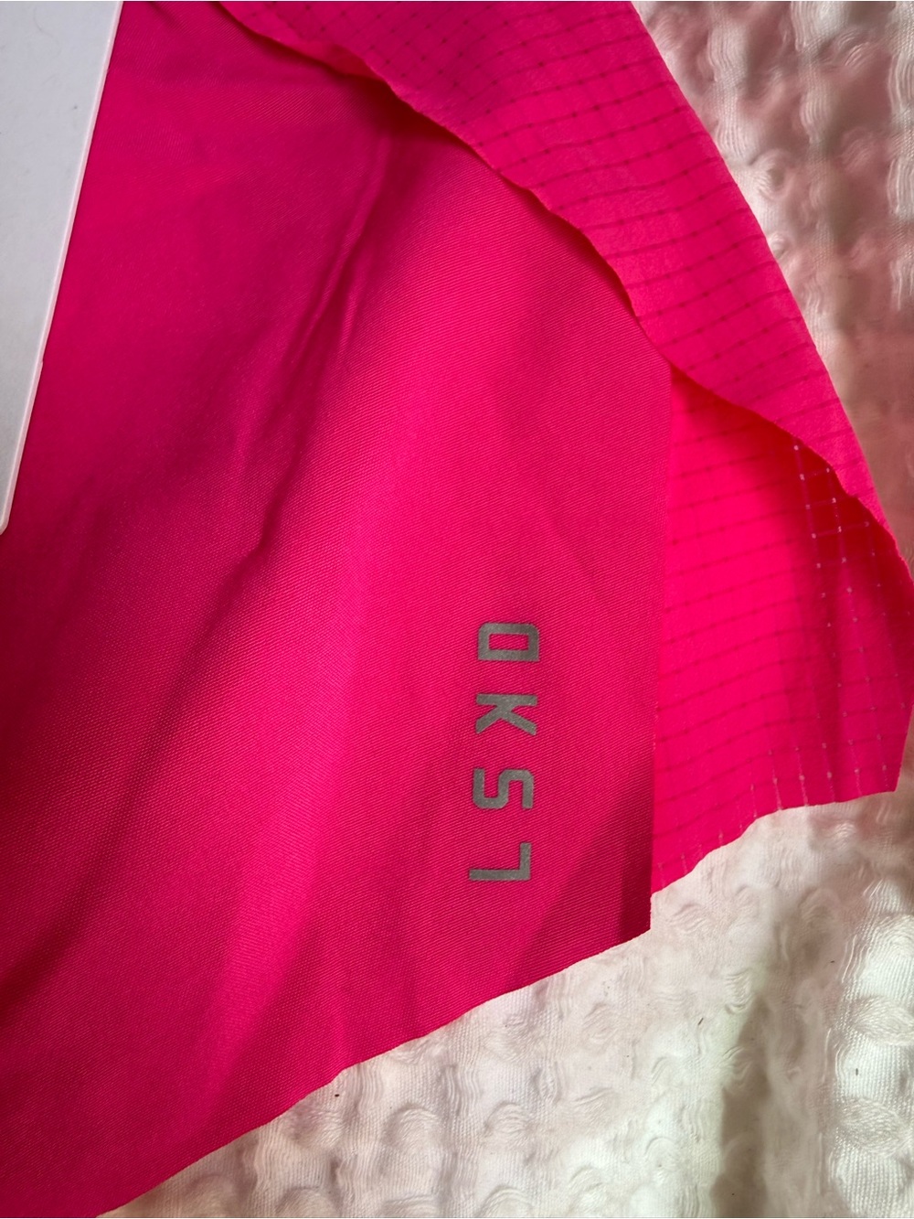 LSKD Women’s Athletic Hot Ultra Pink Running Accelerate Shorts size Large - Picture 4 of 9